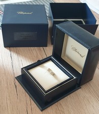 1 ORIGINAL CHOPARD Ring Box, Etui, lederbezogen mit Außen-Karton & Zubehör, TOP*