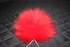Echt Fell Bommel Echter Pelz Lammfell Pompon für Strickmütze, Schlüsselanhänger,