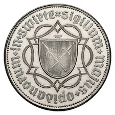 Schwerte Schützenmedaille 1986 550 Jahre Cu-Ni Ø = 35mm Gewicht: 16,6g