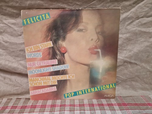 Schallplatte felicita pop - schallplatte, lp
