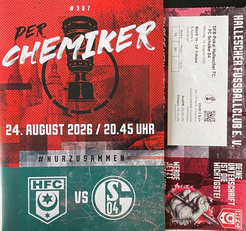 Offizielles programm ticket - offizielles,