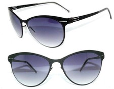 ic! BERLIN SONNENBRILLE SCHWARZ BLAU FATALE DAMEN KATE BRILLE NEU Tom Ford ETUI