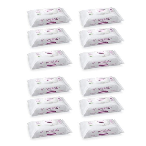 12x feuchttücher sensilind - feuchttücher,