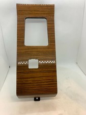 NEU RESTAURIERT SCHALTKONSOLE SCHALTBRETT  ECHT  ZEBRANO HOLZ FÜR MERCEDES W124 