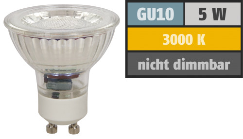 Gu10 led strahler - gu10, 36°