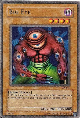 Sdj 018 big eye - eye, starter