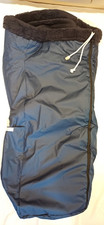 Orgaterm Schlupfsack Webpelz Rollstuhl marine Senior GR.5 TOP !!