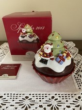 Hutschenreuther Porzellan Weihnachtsspieluhr 2013 m. integrierter Konfektschale