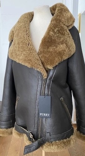 Echt lammfell leder shearling - leder,