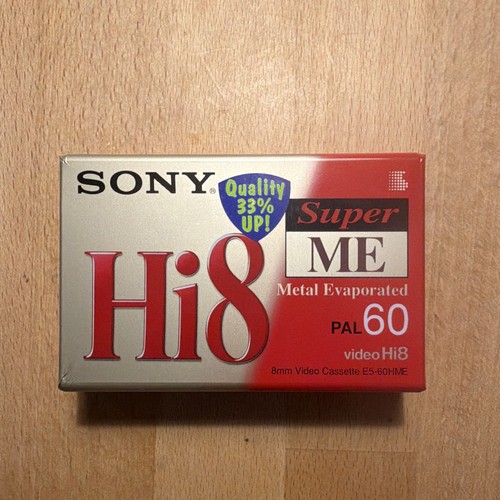 Sony hi8 metal evaporated - sony,