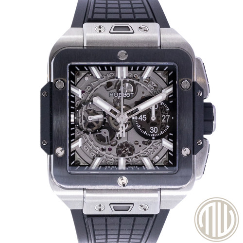Hublot square bang - hublot, unico