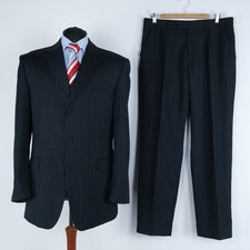 Herren Gestreifter Anzug 42R