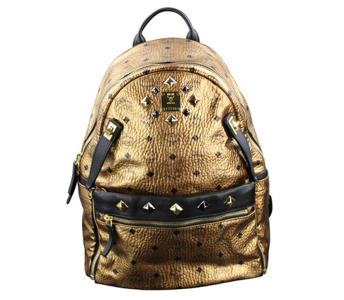 Mcm rucksack tasche - tasche, gold