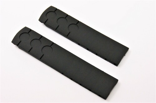 Uhrenarmband schwarz - mm,
