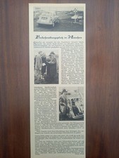 BMW 600, micro car, Kleinstwagen, München, Verkehrsübungsplatz, Abbildung, 1957