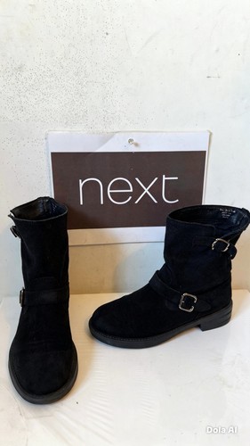 Next schwarze weiche leder - next,
