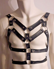 Damen breit kunstleder kette - breit,