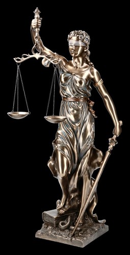 Xxl justitia statue - statue, by