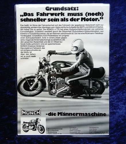 Münch tts werbung 1973 - tts,
