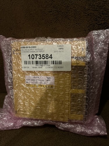Fanuc analog output module - fanuc,