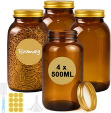 Vorratsdosen Glas Set 4x 500ml