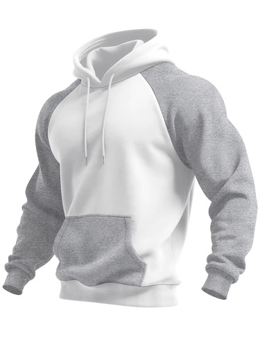 Herren hoodie raglan - hoodie,