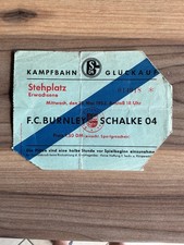 Ticket Eintrittskarte Schalke