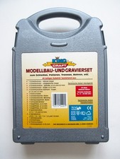 Modellbau- und Gravier-Set Koffer 40-teilig NEU