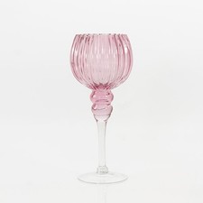 DEKO - KERZENHALTER GLAS KELCH