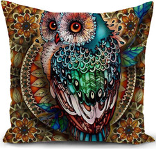 Kissenbezug Eulen Kissen Deko