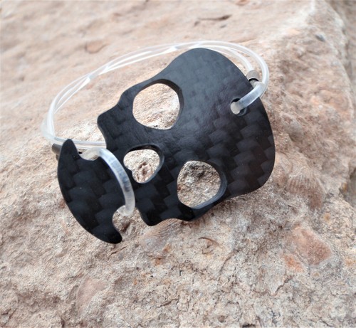 Skull carbon fiber - "skull",