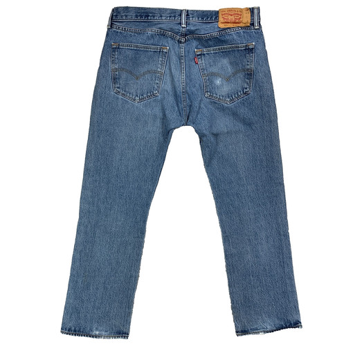 Levi 501 mid blue - 501, straight