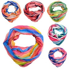 Streifen Sommer Loop Schal