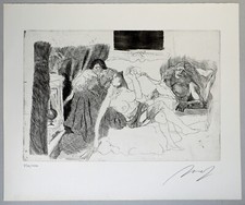 Alfred Hrdlicka, Radierung