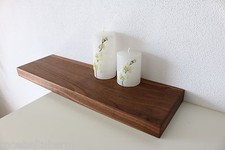 Wandboard Nussbaum Massiv Holz