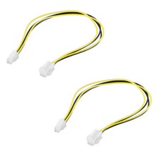 2x PC Stromkabel Verlängerung