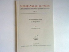 Tod und Begräbnis im