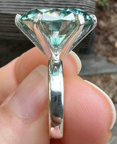 Blauer diamant ring - 12,50,