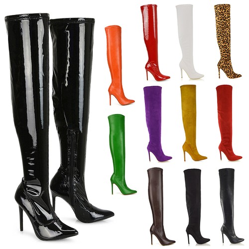 Overknee damenstiefel - overknee-damenstiefel,