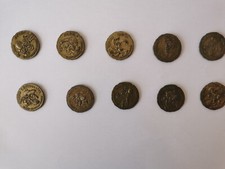 RARITÄT: KOMPLETTSATZ MÜNZEN / TOKEN 10 St. ASTERIX von NUTELLA aus den 90ern