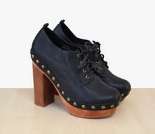 Jeffrey Campbell Woodies Schuhe im Clogstyle Gr. 38 Kurz-Stiefeletten Booties