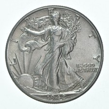 BU 1942 (P) Walking Liberty