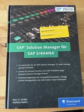 SAP Solution Manager Für SAP S/4HANA / SAP Press / Buch