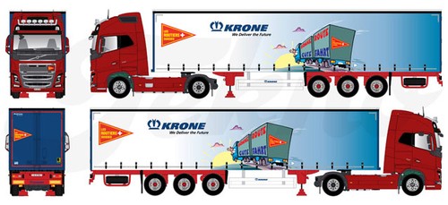 Tekno lkw volvo fh4 - lkw,