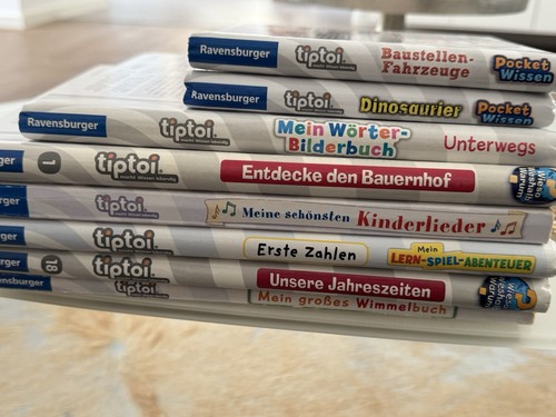 Tiptoi bücher - 8,