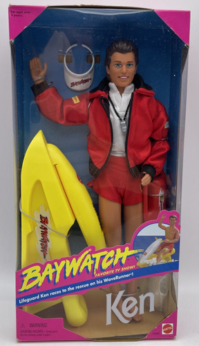 Barbie baywatch lifeguard ken - lifeguard,