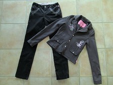 PAMPOLINA Hosenanzug festlich Blazer und Samthose Gr. 158 Neuwertig!