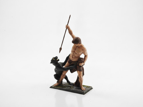 Figur panther und mann combat - mann,