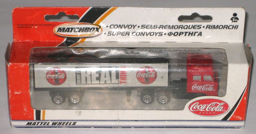 Matchbox coca cola sattelzug - matchbox,