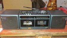 GRUNDIG PARTY CENTER 2200 Radio-Cassetten Recorder Vintage Super Zustand 